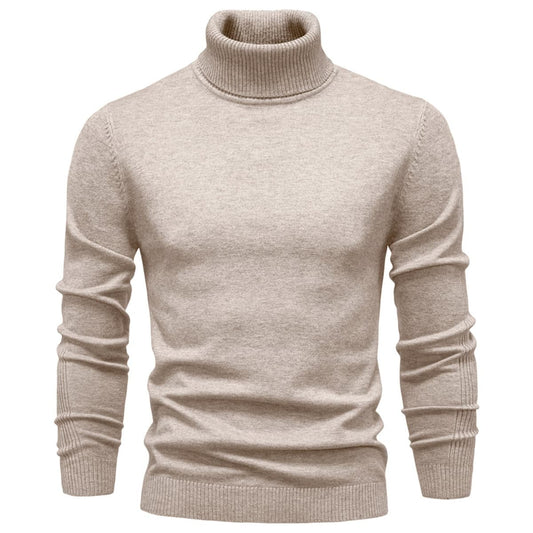 Men's Turtleneck Pullover Sweater