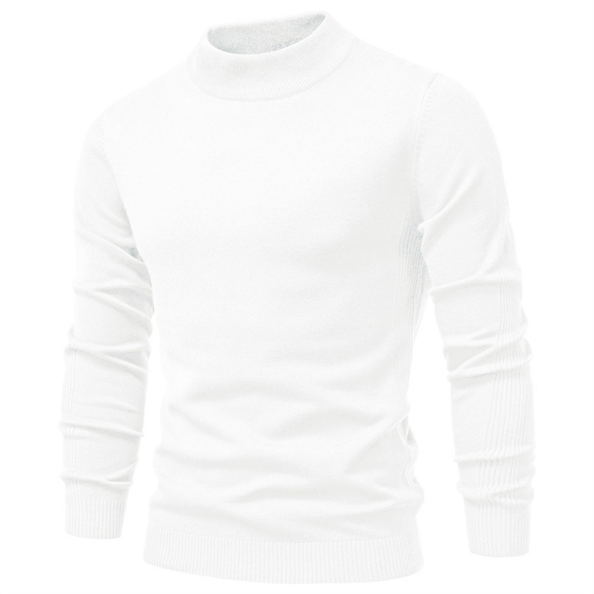 Men’s Mockneck Pullover Sweater