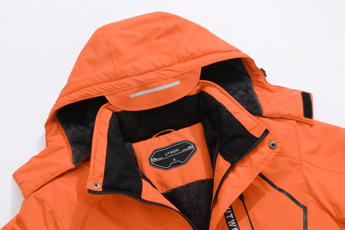 Men's Orange Skiing Jackets