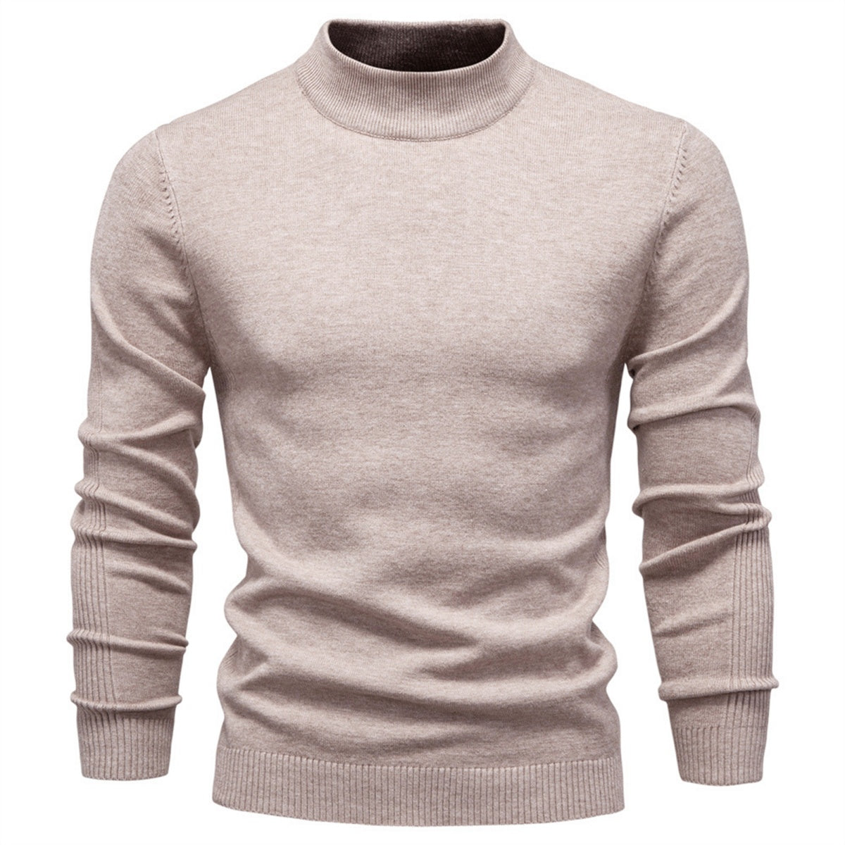 Men’s Mockneck Pullover Sweater