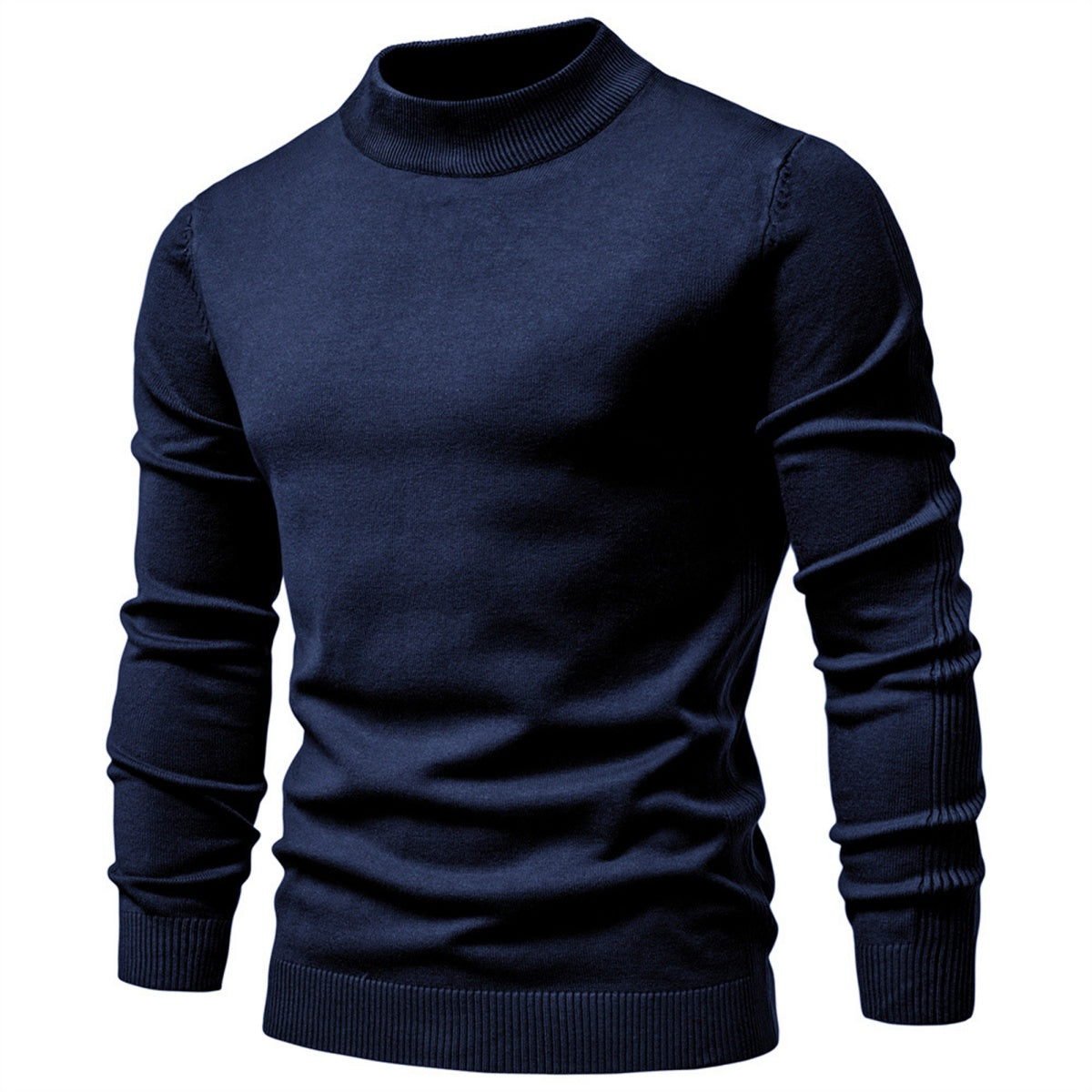 Men’s Mockneck Pullover Sweater