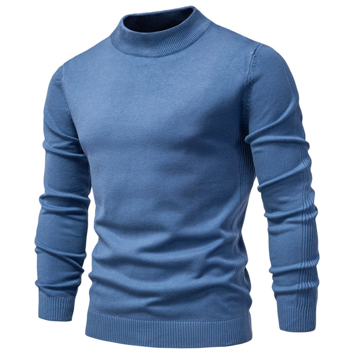 Men’s Mockneck Pullover Sweater