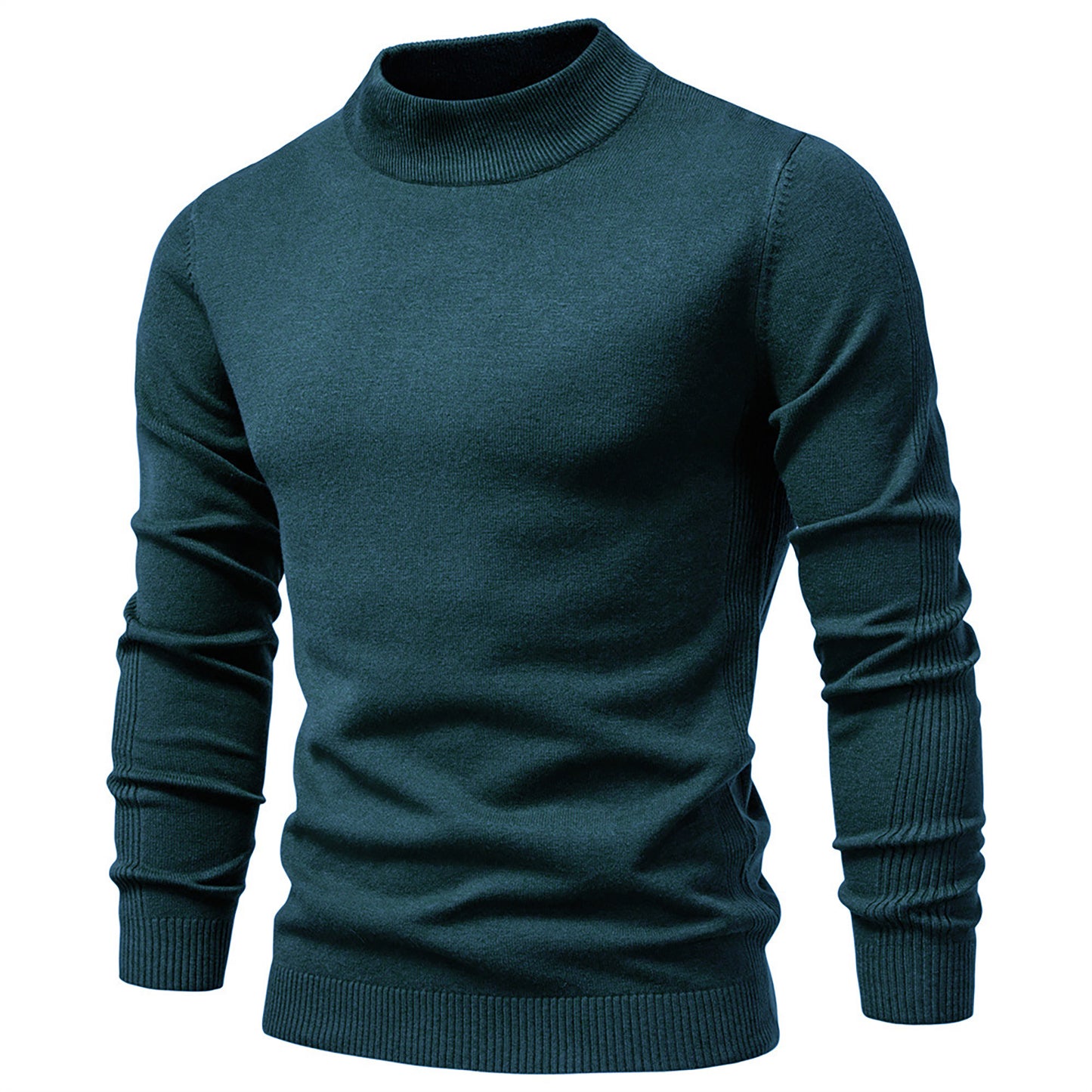 Men’s Mockneck Pullover Sweater
