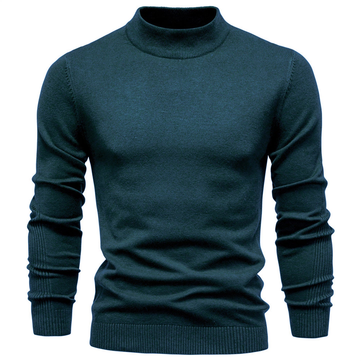 Men’s Mockneck Pullover Sweater