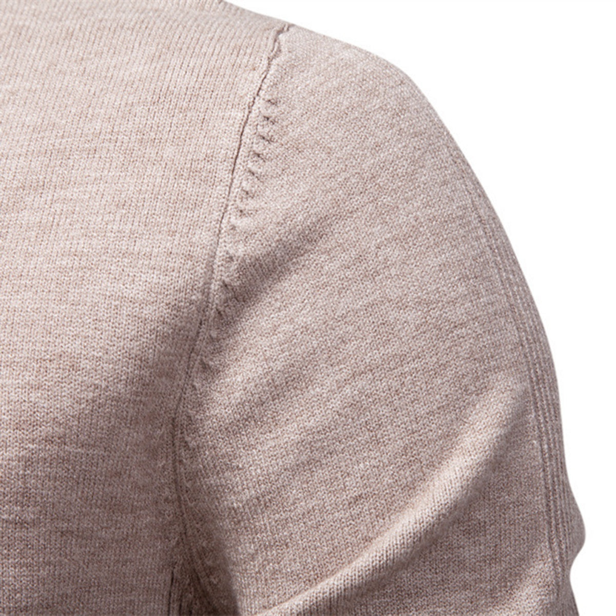 Men’s Mockneck Pullover Sweater