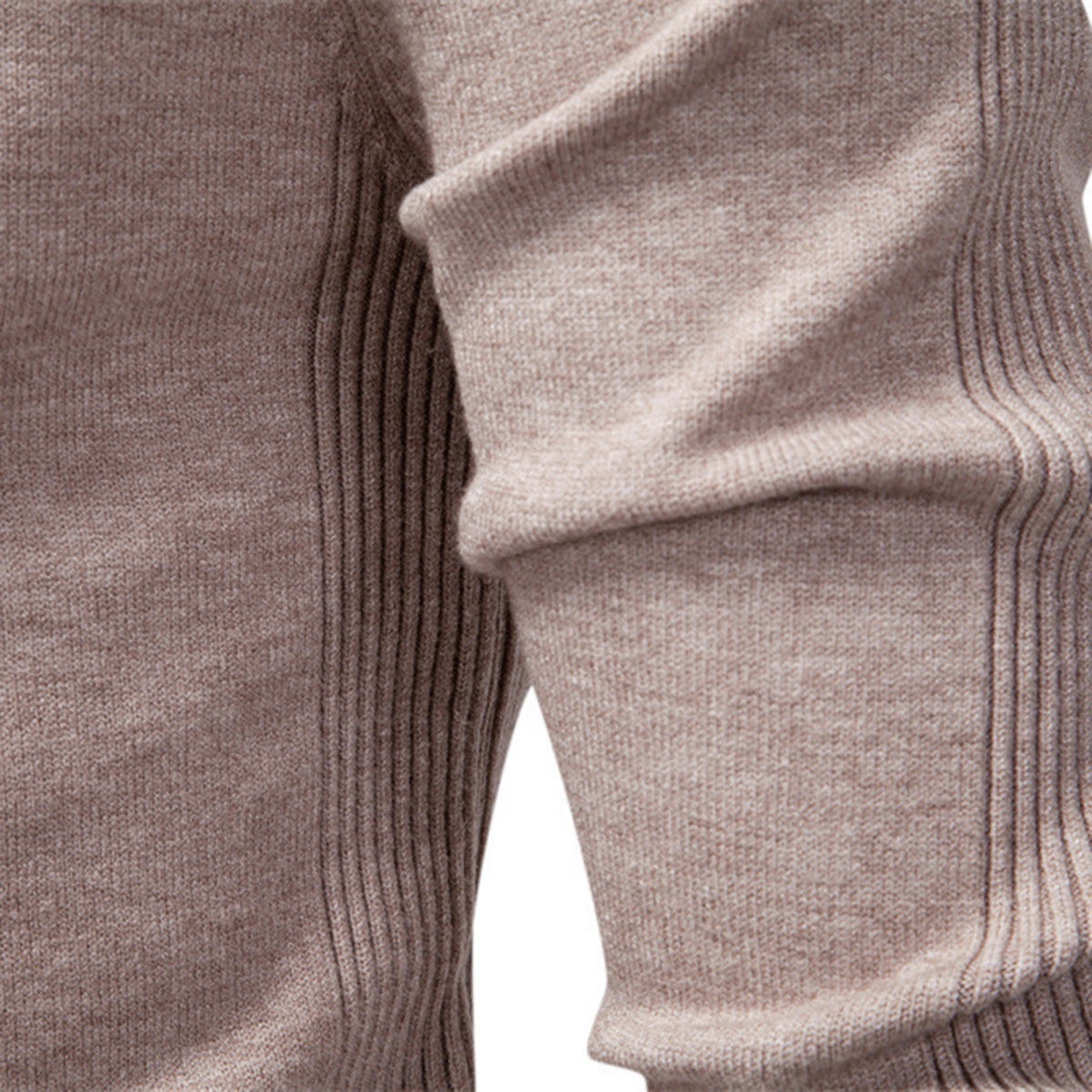 Men’s Mockneck Pullover Sweater